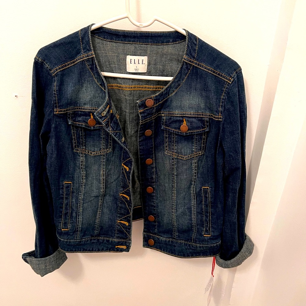 ELLE jean jacket.